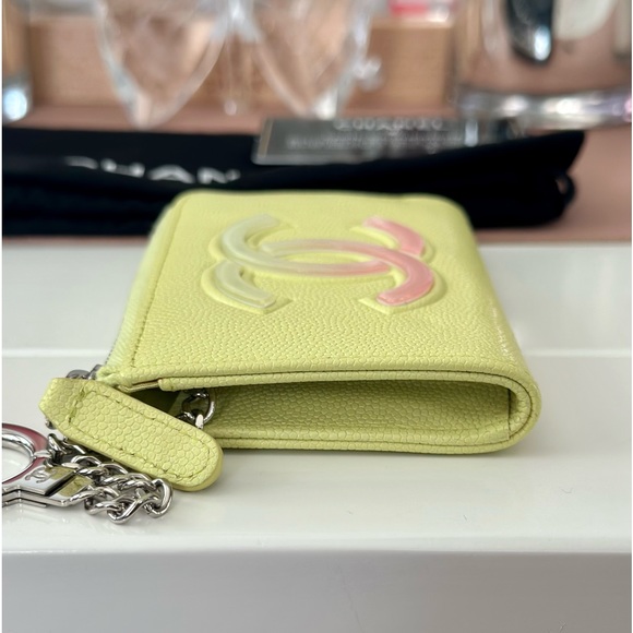 Chanel Leather Keychain Card Wallet - Picture 6 of 12